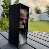 Skull Cave Book Nook | Decor | Hand Painted | Gothic | Horror |