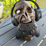 Zombie Headphone and Controller Holder | Horror | Desk Decor | Hand Painted |-Create Fantasy Crafts