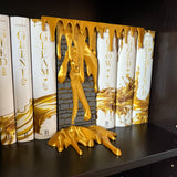 Dripping Gold Wall Book Nook | Bookish Merch | Bookshelf Decor | Romantasy |-Create Fantasy Crafts