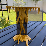 Dripping Gold Wall Book Nook | Bookish Merch | Bookshelf Decor | Romantasy |-Create Fantasy Crafts