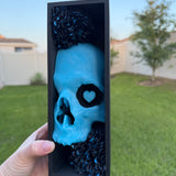 Skull Flower Book Nook | Bookish Merch | Bookshelf Decor | Dark Romance-Create Fantasy Crafts