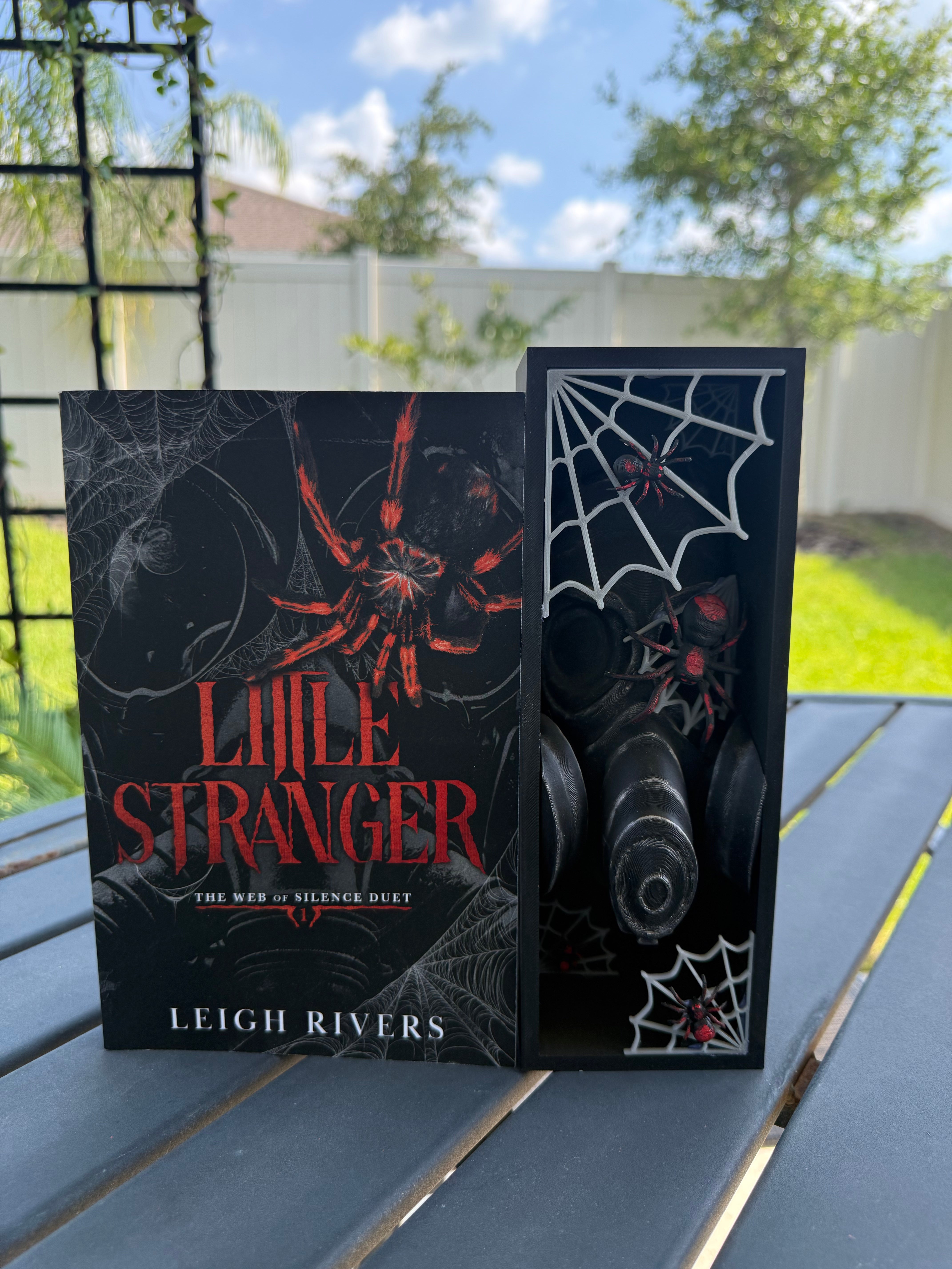 Officially Licensed Little Stranger Book Nook | Leigh Rivers | Bookshelf Decor | Bookish Merch | The Web of Silence Duet-Create Fantasy Crafts