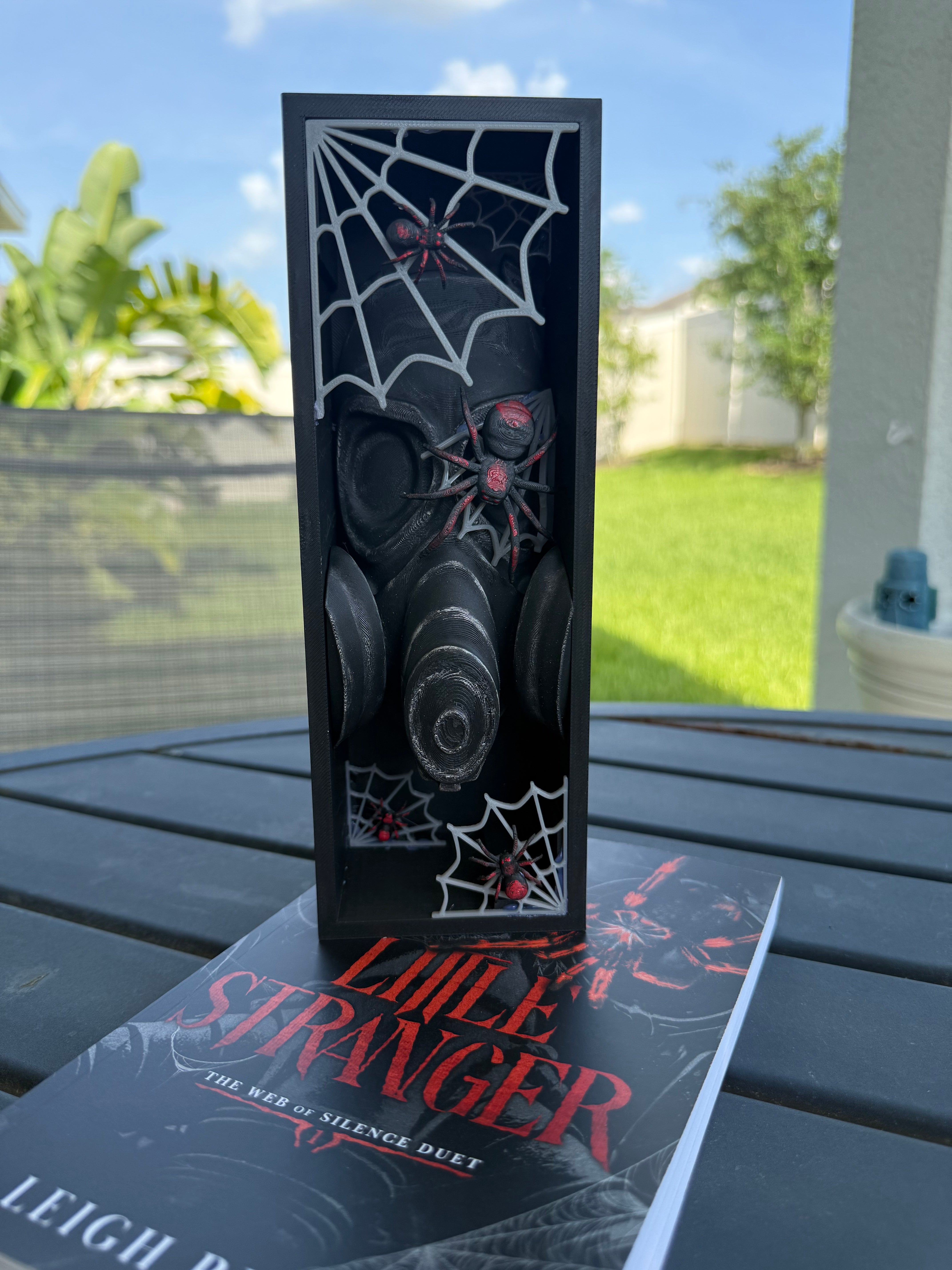 Officially Licensed Little Stranger Book Nook | Leigh Rivers | Bookshelf Decor | Bookish Merch | The Web of Silence Duet-Create Fantasy Crafts