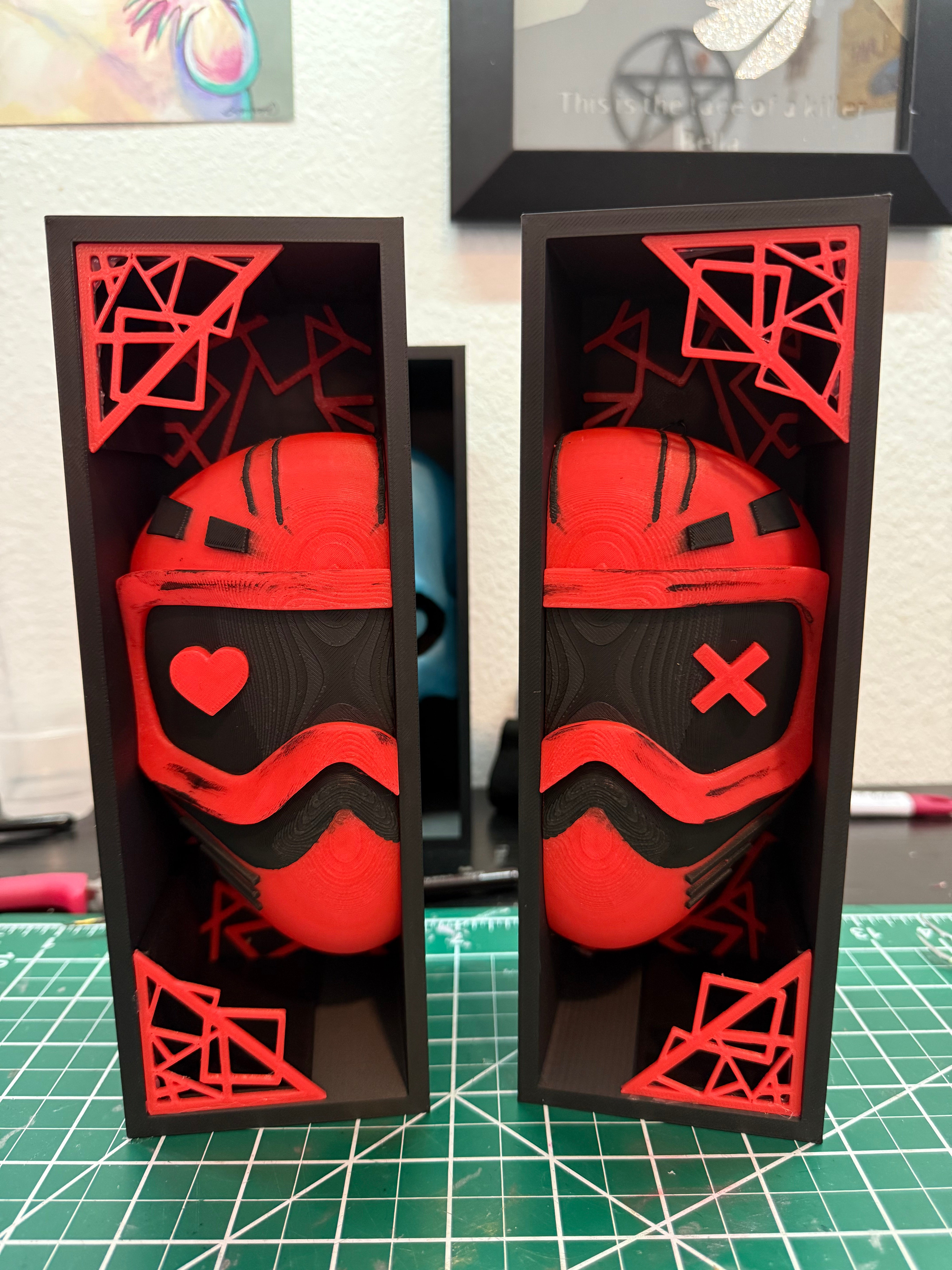 Mask Book Nook | Bookish Merch | Bookshelf Decor | Dark Romance-Create Fantasy Crafts