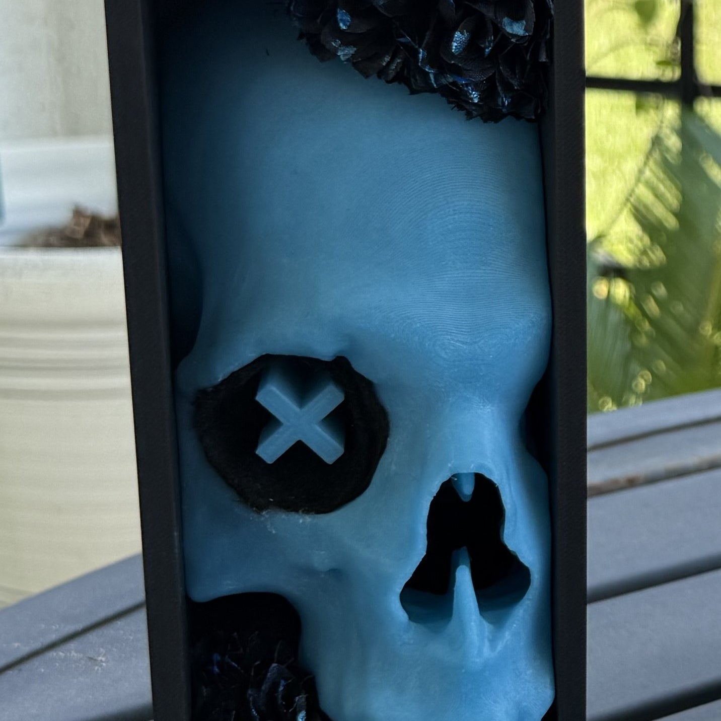 Skull Flower Book Nook | Bookish Merch | Bookshelf Decor | Dark Romance-Create Fantasy Crafts