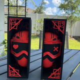 Mask Book Nook | Bookish Merch | Bookshelf Decor | Dark Romance-Create Fantasy Crafts