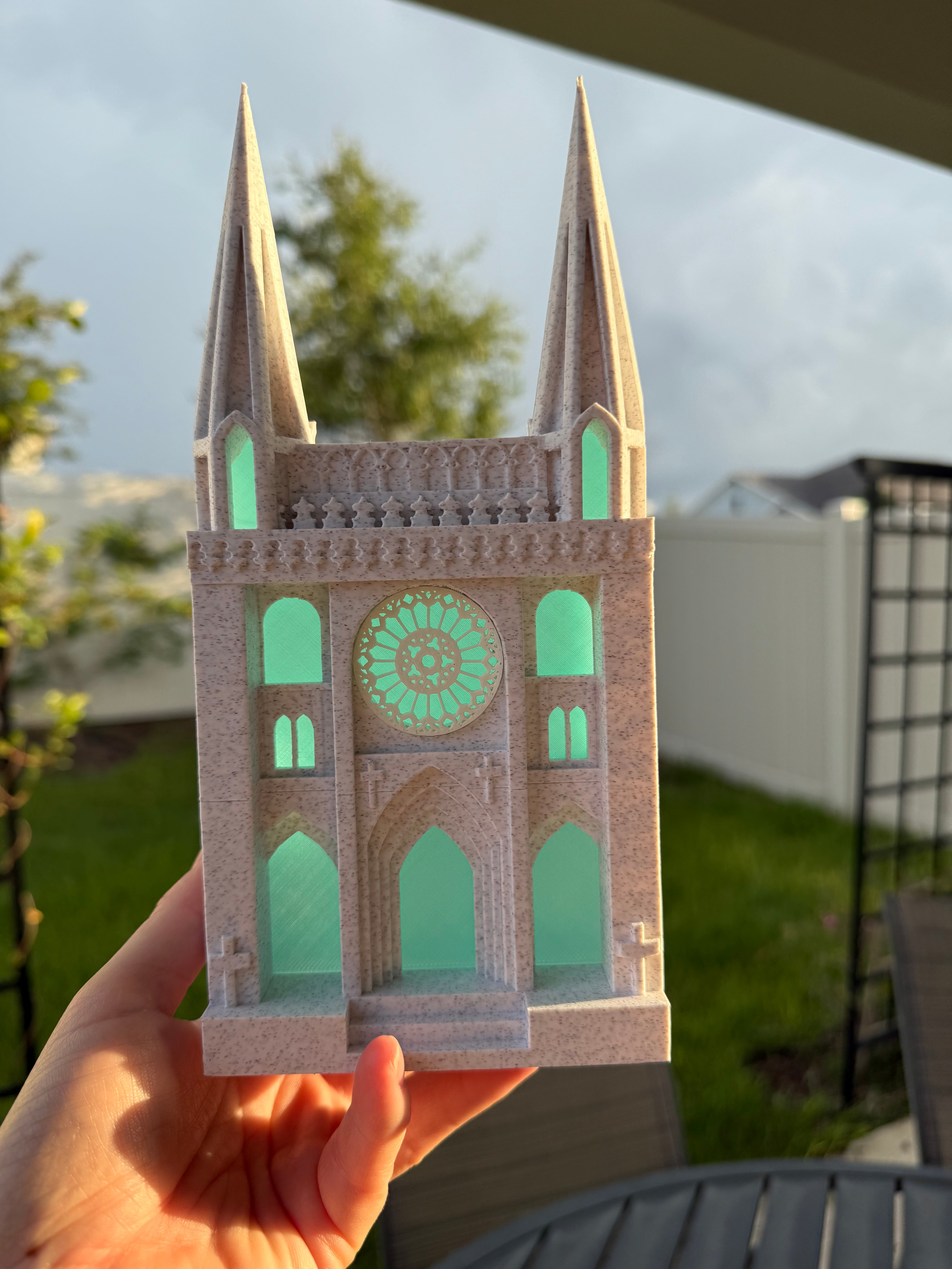 Cathedral Tealight Book Nook | Gothic Decor | Dark Romance | Horror |-Create Fantasy Crafts