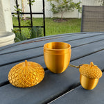 Golden Acorn Bookshelf Decor-Create Fantasy Crafts