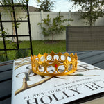 Golden Fae Crown Bookshelf Decor-Create Fantasy Crafts