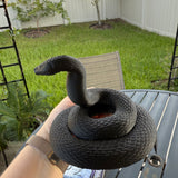Black Snake Bookshelf Decor-Create Fantasy Crafts