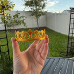 Golden Fae Crown Bookshelf Decor-Create Fantasy Crafts