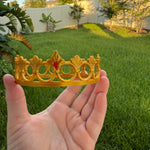 Golden Fae Crown Bookshelf Decor-Create Fantasy Crafts