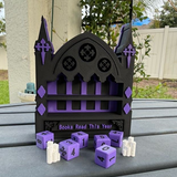 Gothic Book Tracker | Bookshelf Decor Bookish Merch