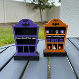 Spooky Book Tracker | Bookshelf Decor Bookish Merch