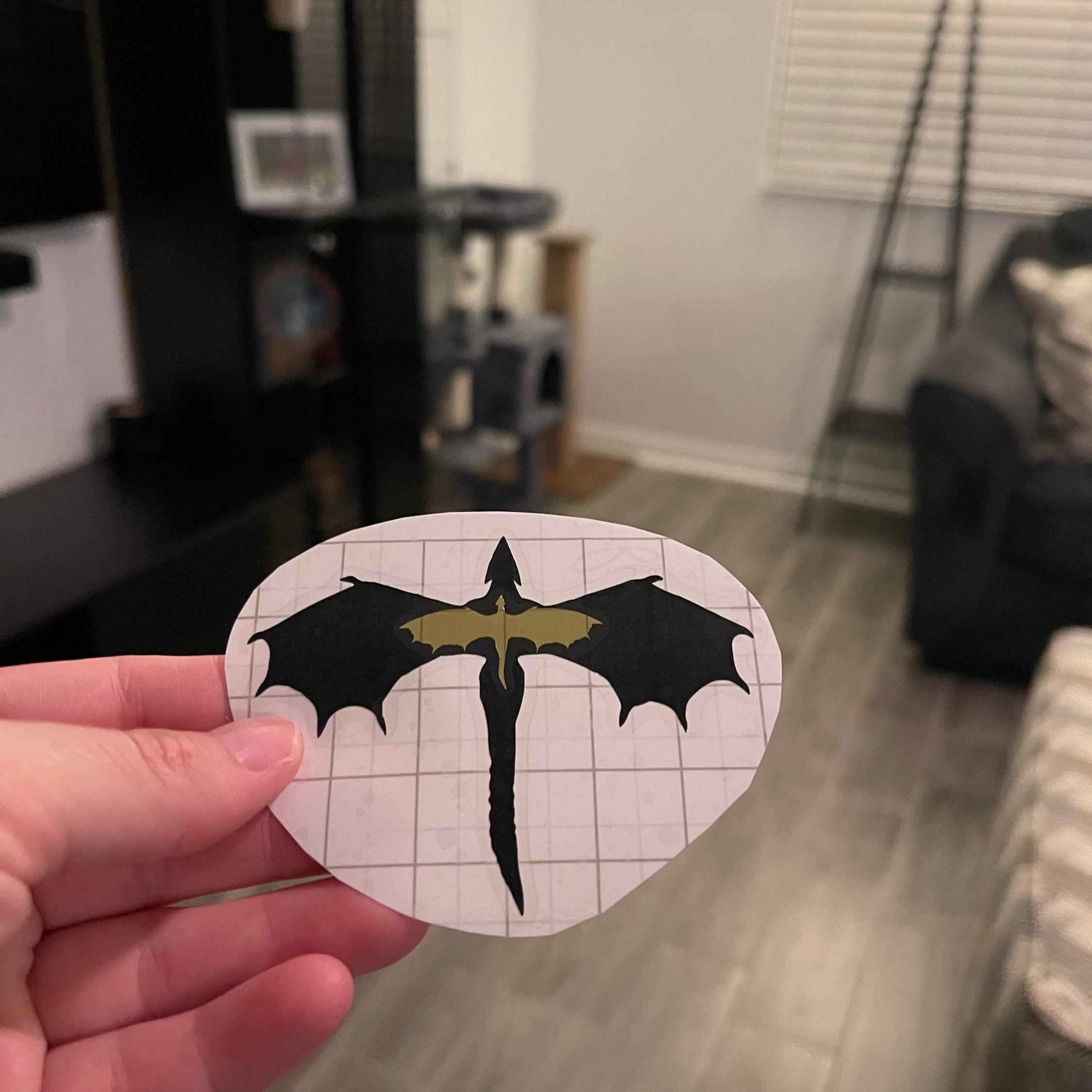 Dragon Decal ( Smaller Version)-Create Fantasy Crafts