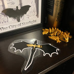 Dragon Decal - White Outline-Create Fantasy Crafts