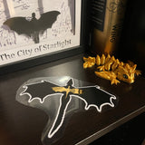 Dragon Decal - White Outline-Create Fantasy Crafts