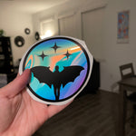Faerie Decal - Holographic Opal White / Glow in the Dark-Create Fantasy Crafts
