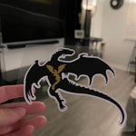 Fancy Dragon Decal-Create Fantasy Crafts