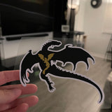 Fancy Dragon Decal-Create Fantasy Crafts
