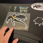 Fancy Dragon Decal-Create Fantasy Crafts