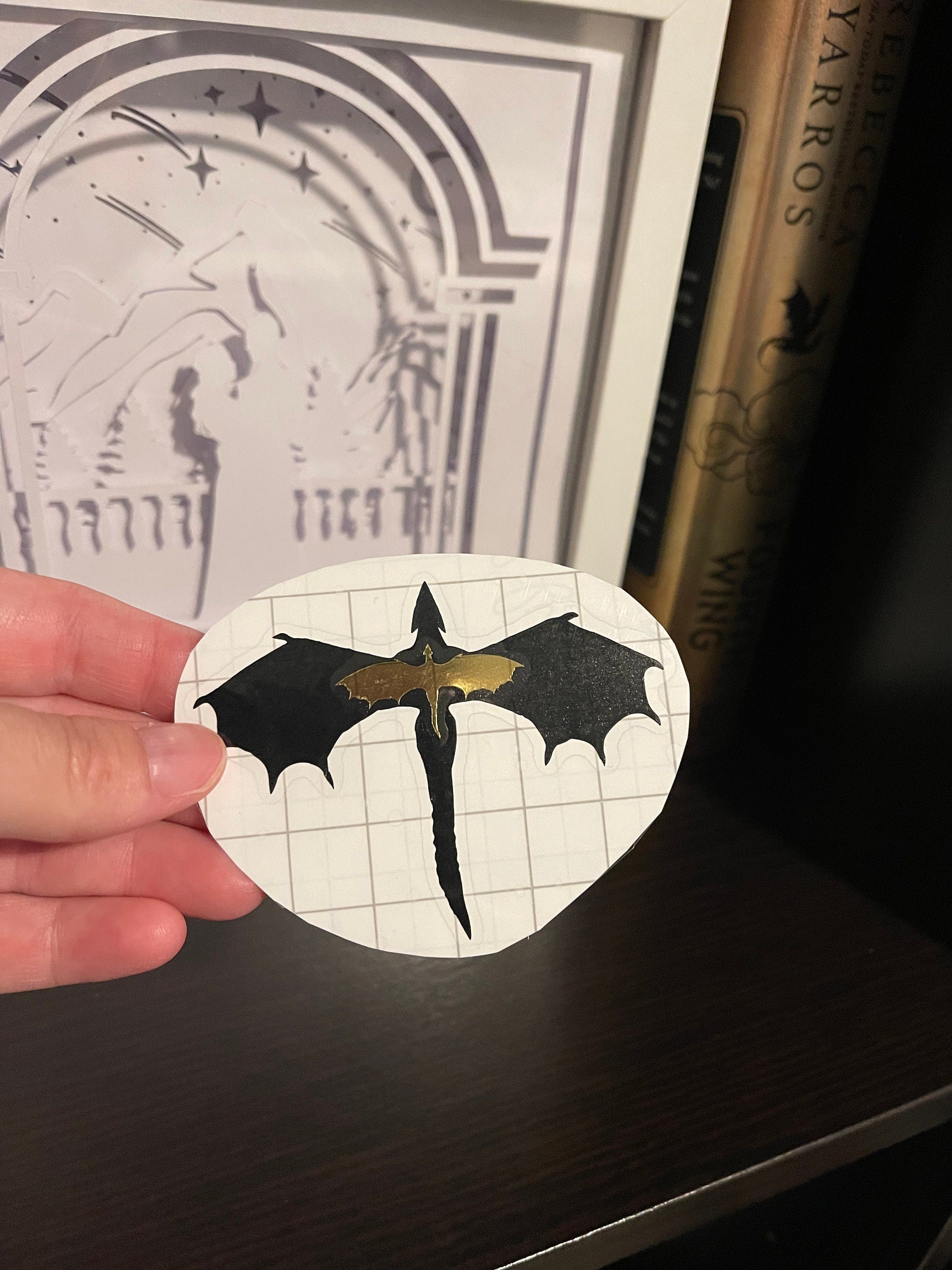 Dragon Decal ( Smaller Version)-Create Fantasy Crafts