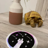 Starfall Decal - Holographic Opal White / Glow in the Dark-Create Fantasy Crafts