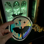Faerie Decal - Holographic Opal White / Glow in the Dark-Create Fantasy Crafts