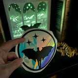 Faerie Decal - Holographic Opal White / Glow in the Dark-Create Fantasy Crafts