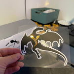 Fancy Dragon Decal-Create Fantasy Crafts