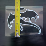 Fancy Dragon Decal-Create Fantasy Crafts