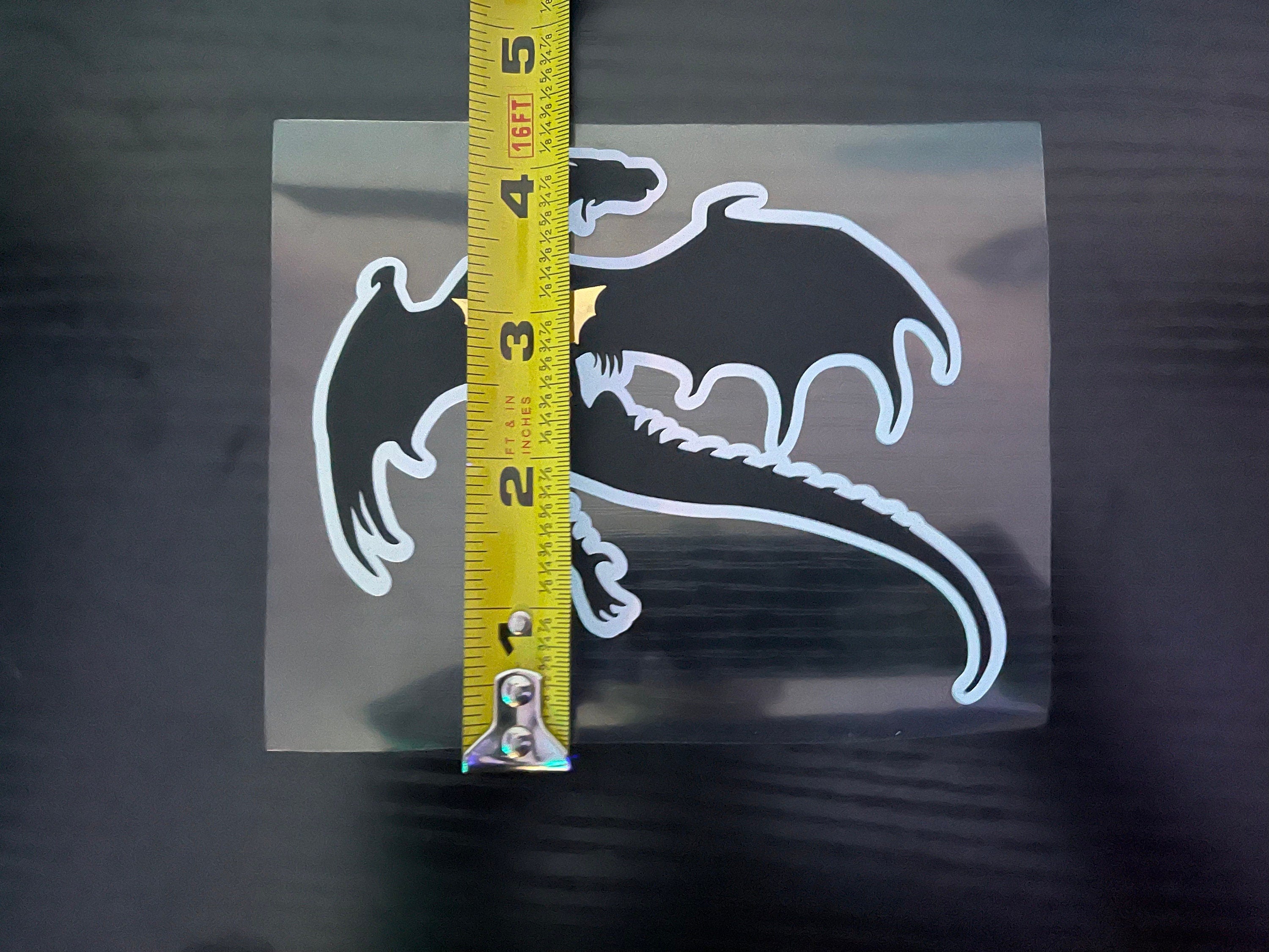 Fancy Dragon Decal-Create Fantasy Crafts