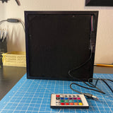 Dragon Lightbox LED Backlit layered cardstock shadowbox Bookshelf Decor-Create Fantasy Crafts