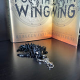 Black or Blue Dragon Keychain Articulating 3D Print-Create Fantasy Crafts