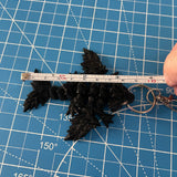 Black or Blue Dragon Keychain Articulating 3D Print-Create Fantasy Crafts
