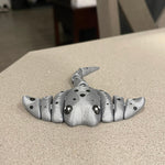 Baby Articulating Stingray 3D Printed Fidget Toy Desk Decor-Create Fantasy Crafts