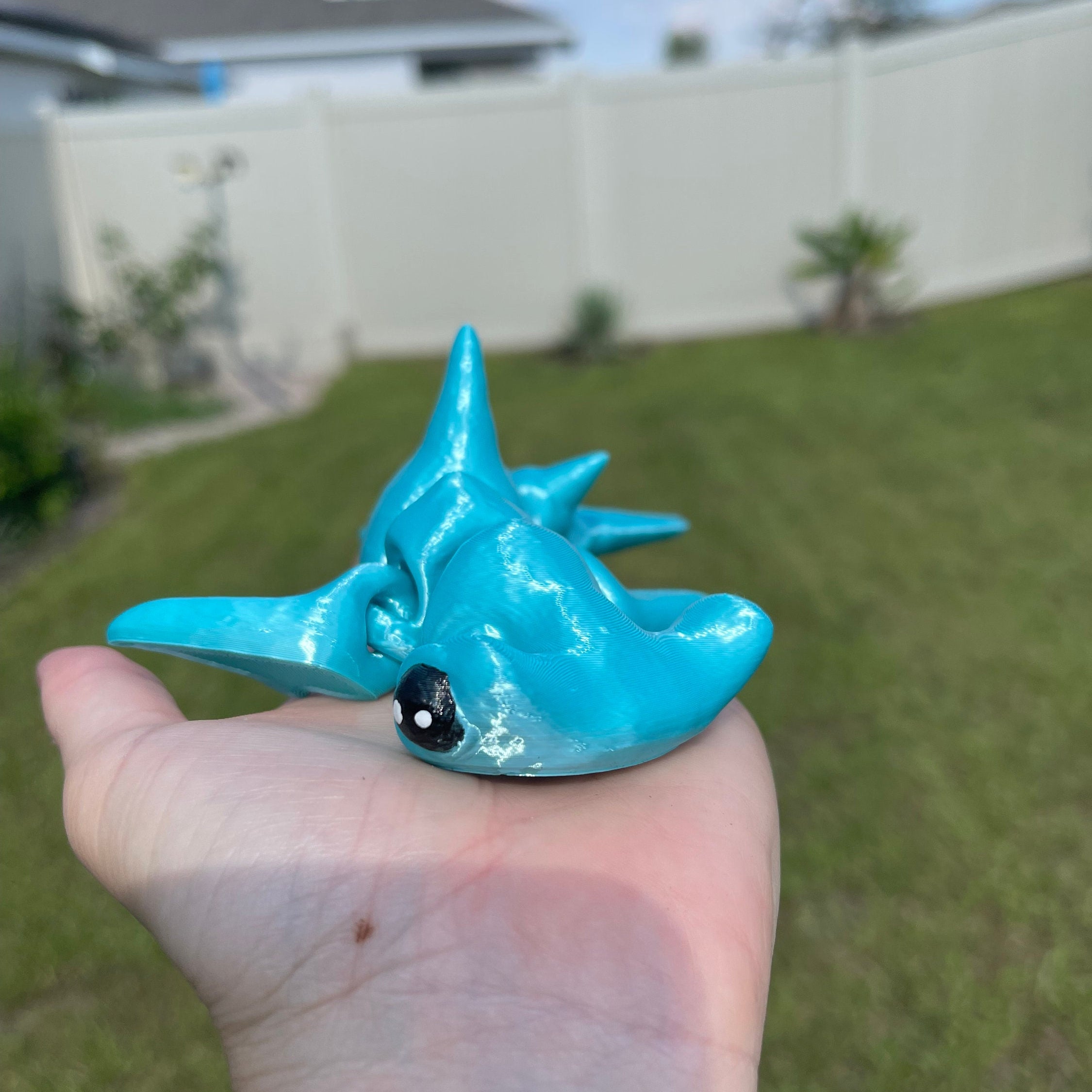 Hammer Head Shark - Articulating 3d print-Create Fantasy Crafts