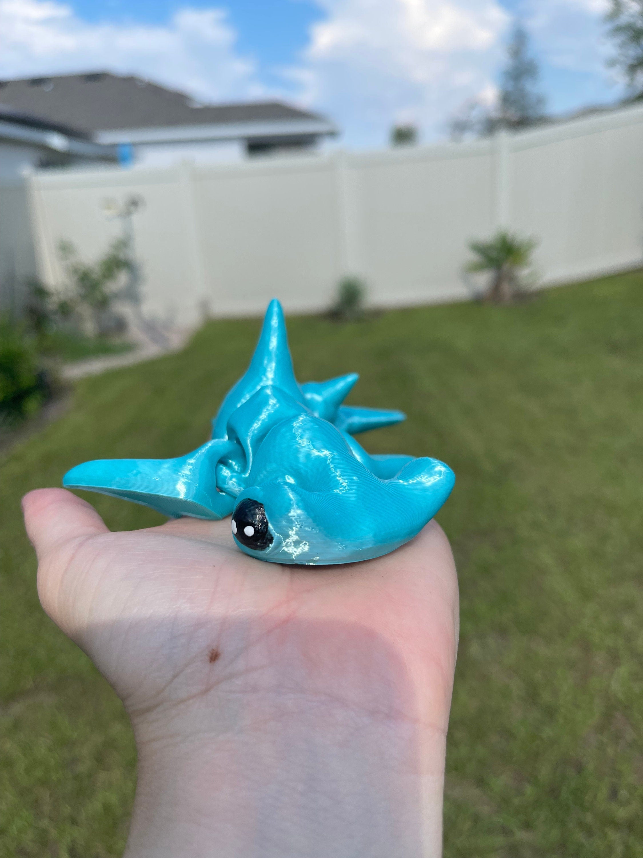 Hammer Head Shark - Articulating 3d print-Create Fantasy Crafts