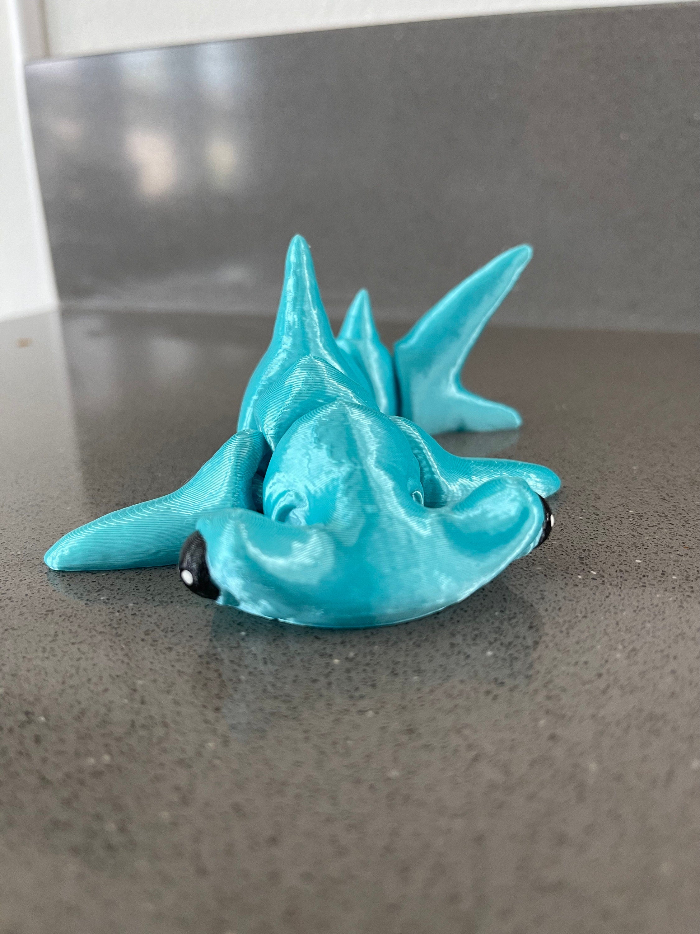 Hammer Head Shark - Articulating 3d print-Create Fantasy Crafts