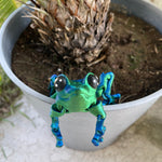 3D Printed Articulating Frog Froggy-Create Fantasy Crafts