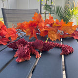 Autumn Dragon Articulating 3D Print Dragon Fall Dragon-Create Fantasy Crafts