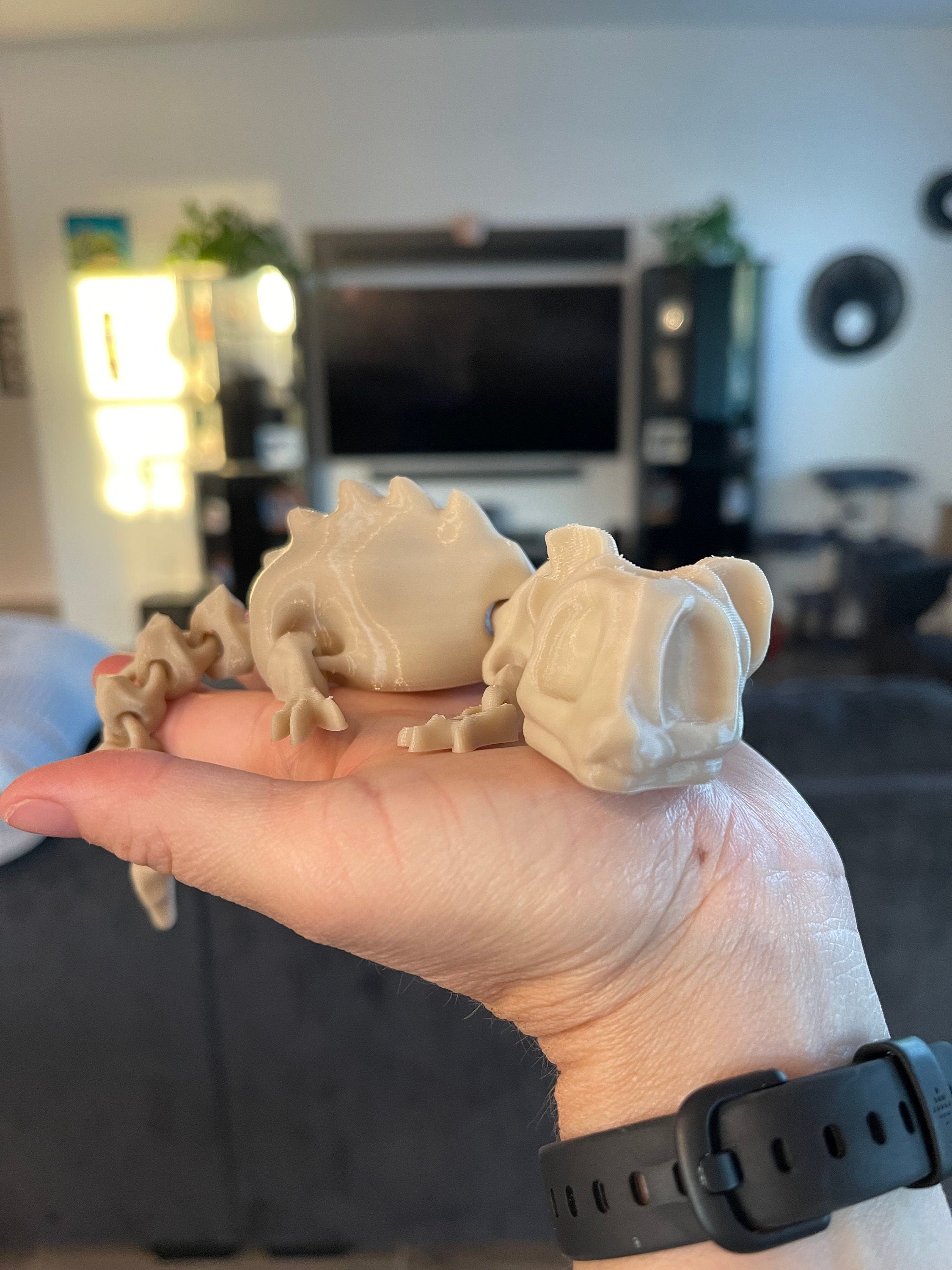 Bone Rat Articulating 3D Print Skeleton Rat-Create Fantasy Crafts