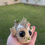 Moss Eater Scary Articulating 3D Print Bone Fish Halloween Decor-Create Fantasy Crafts