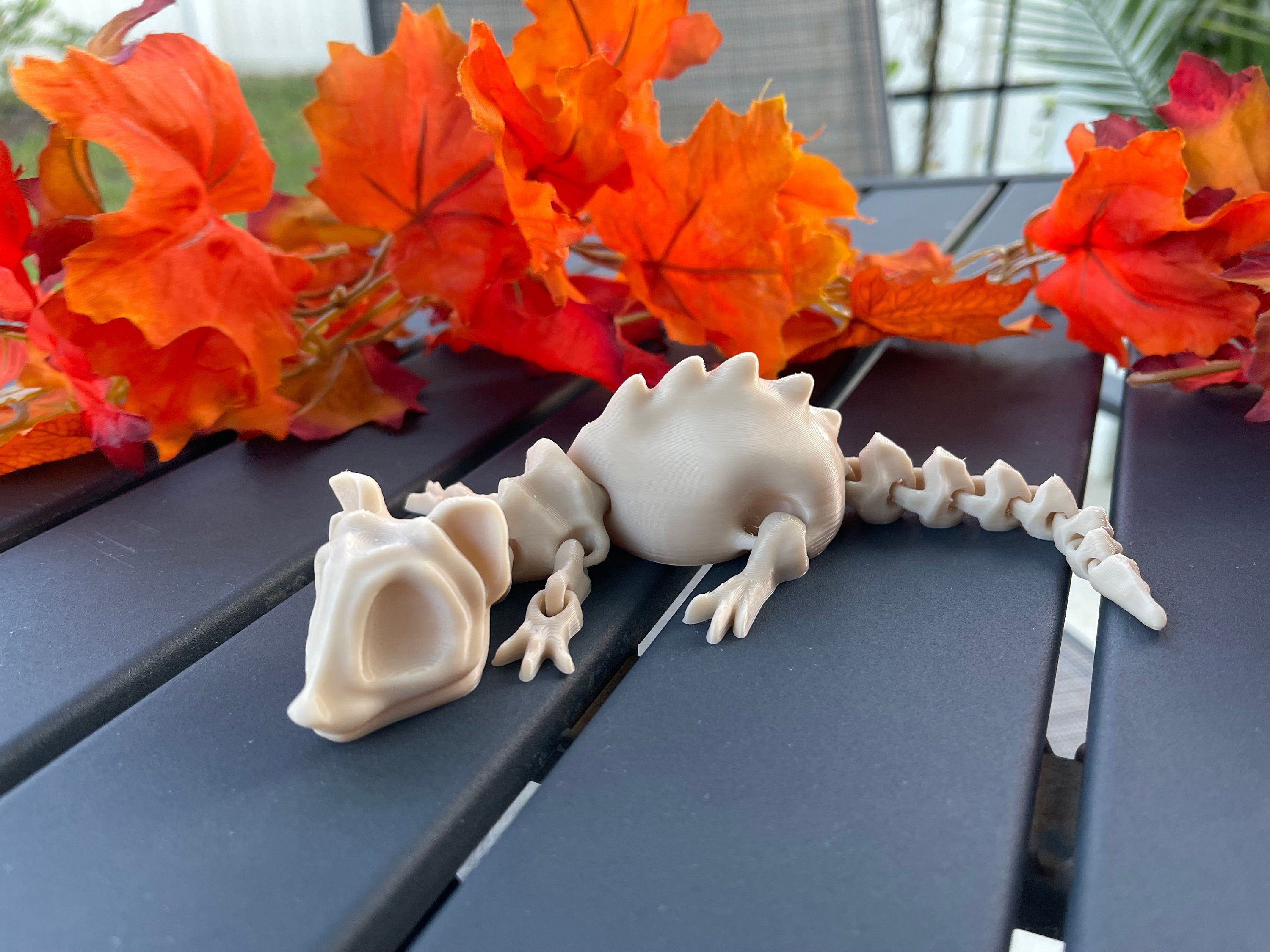 Bone Rat Articulating 3D Print Skeleton Rat-Create Fantasy Crafts