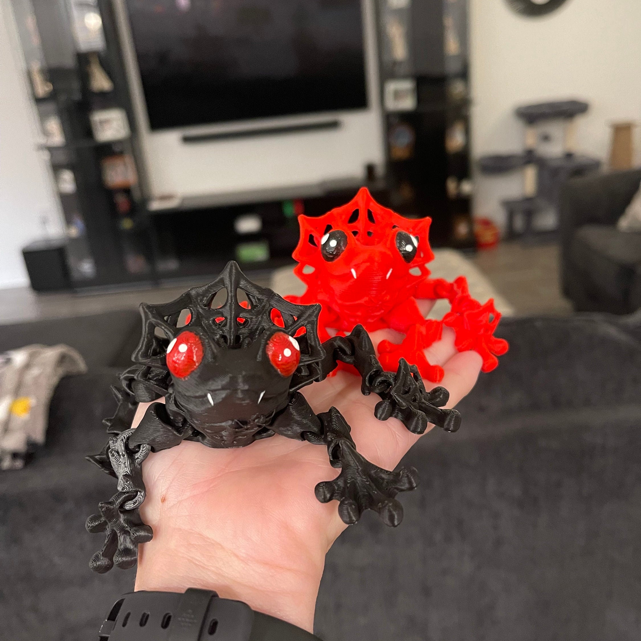 Count Frogula Vampire Frog 3D Print Halloween Decor-Create Fantasy Crafts