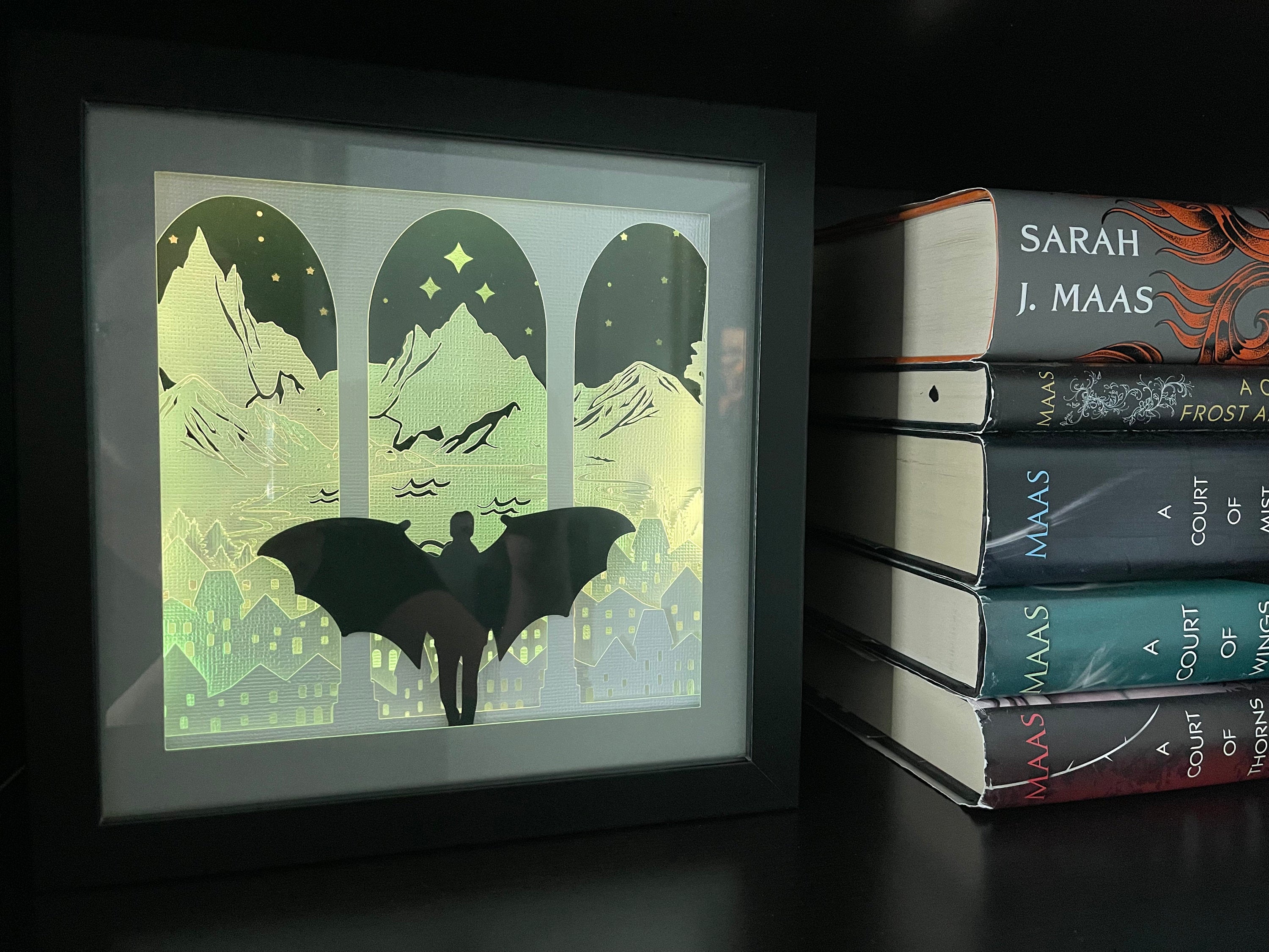 City of Starlight Inspired Lightbox LED backlit-Create Fantasy Crafts