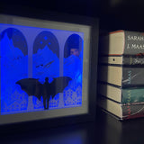 City of Starlight Inspired Lightbox LED backlit-Create Fantasy Crafts