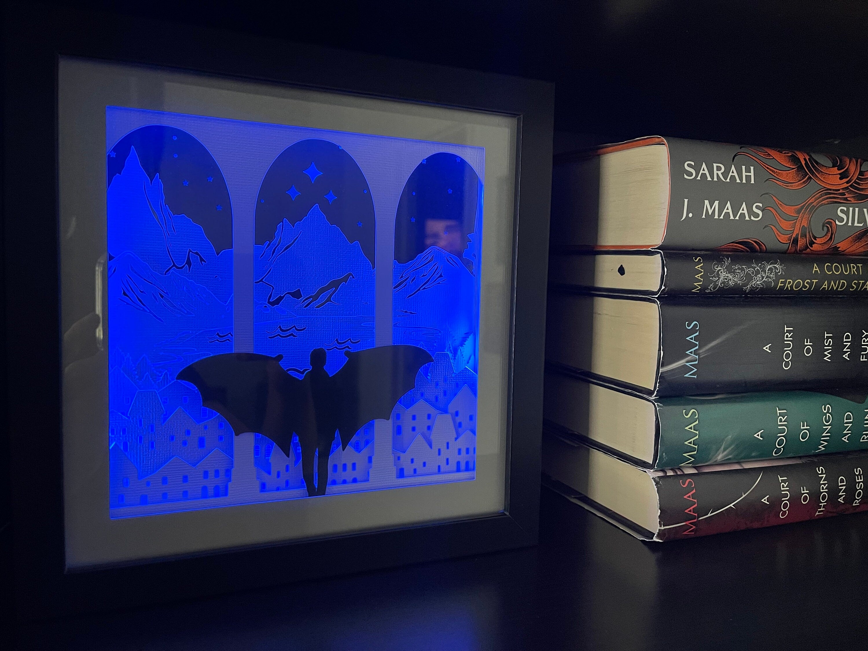 City of Starlight Inspired Lightbox LED backlit-Create Fantasy Crafts
