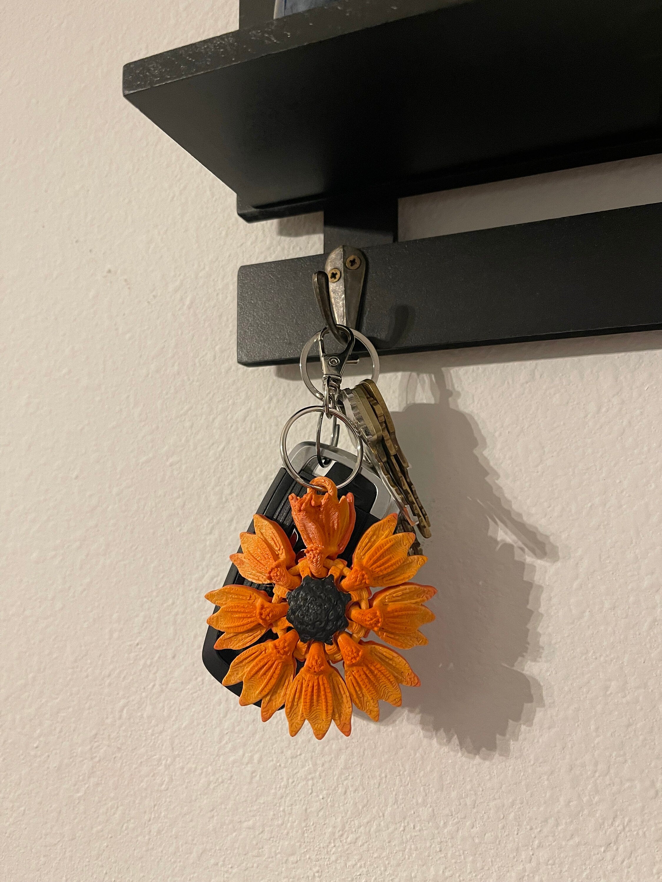 3D Print Sunflower Keychain-Create Fantasy Crafts