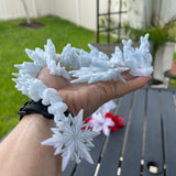 Winter Dragon Articulating 3D Print Ice Dragon Gift Toy Decor-Create Fantasy Crafts